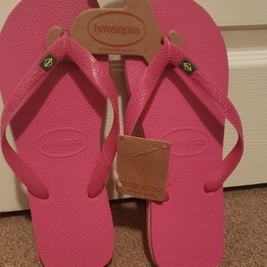 Havaianas Brasil Pink Size 13/14 UNISEX